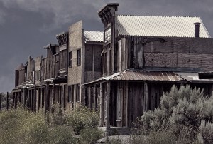 view of deadman junction buildings