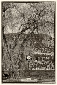 Peachland town clock