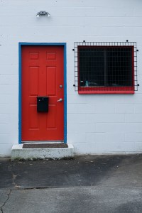 Red door