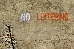 No Loitering
